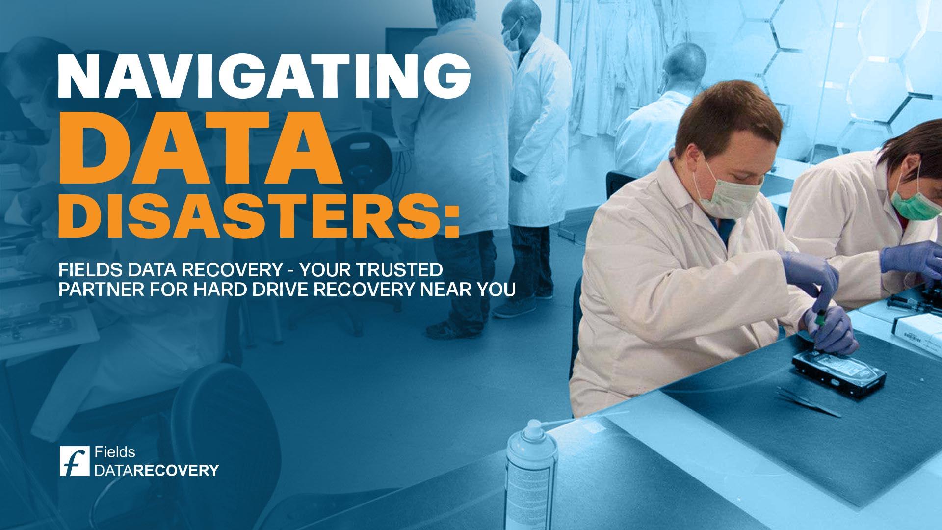 Navigating Data Disasters: Fields Data Recovery - Your Trusted Partner for Hard Drive Recovery Near You