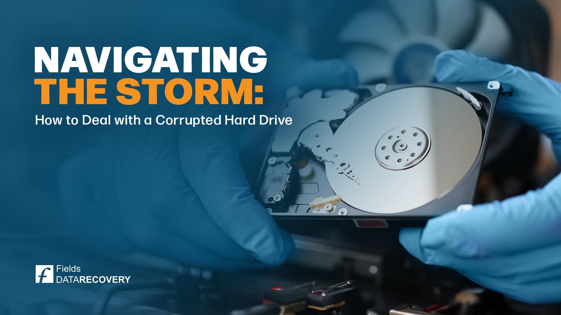 Navigating the Storm: How to Deal with a Corrupted Hard Drive